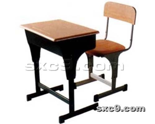 上下床网提供生产单人课桌椅厂家